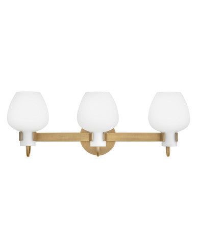 Hinkley Lighting Sylvie Medium Vanity Heritage Brass 50953HB