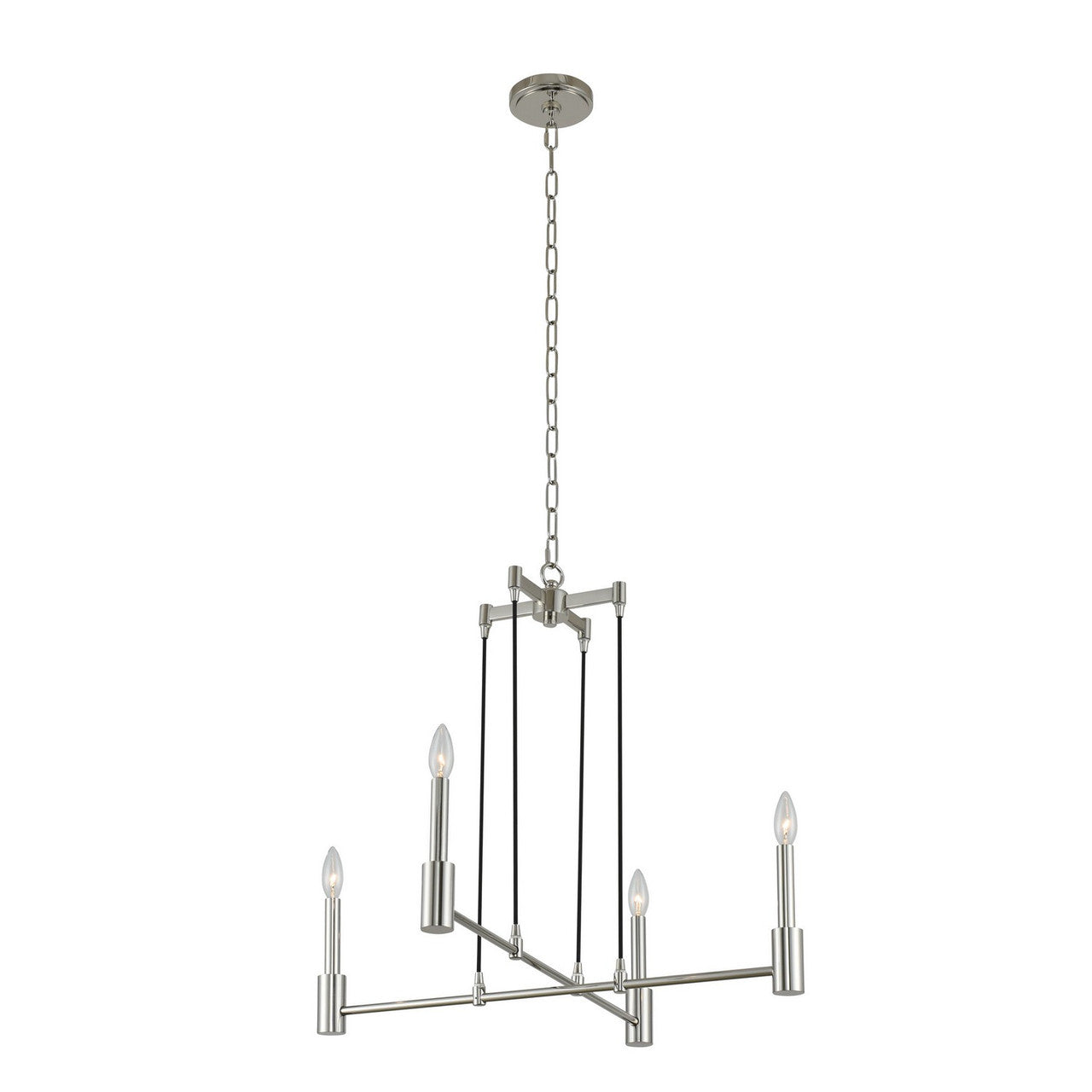 Kalco Kingston 4 Light Chandelier 509870PN