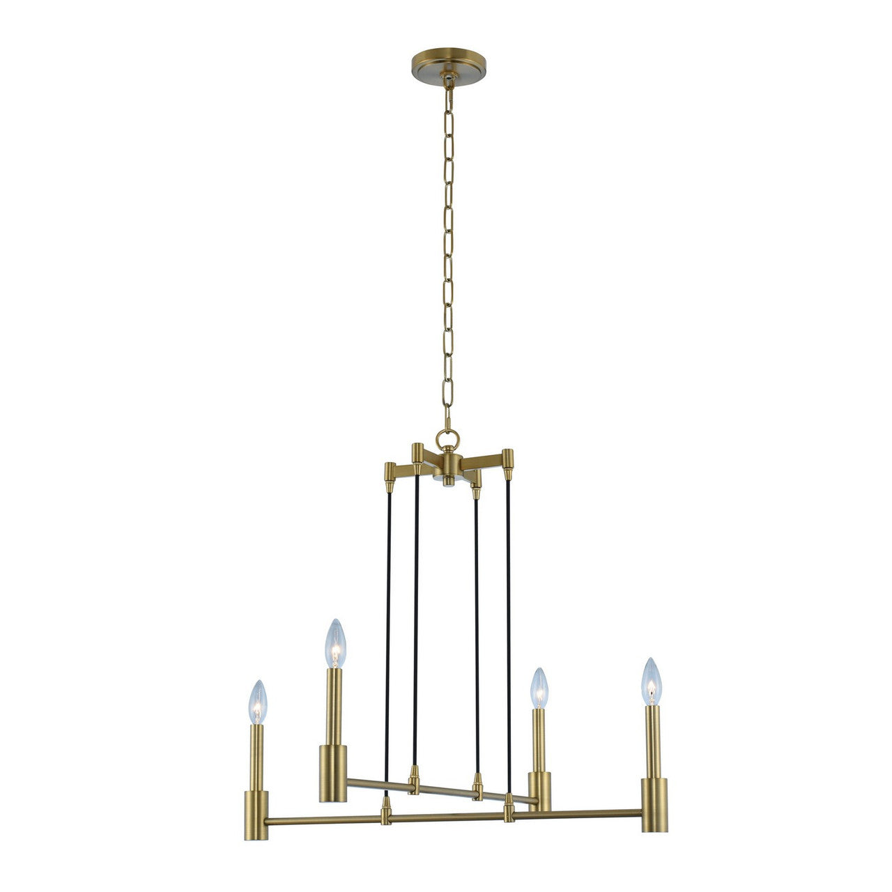 Kalco Kingston 4 Light Chandelier 509870WB