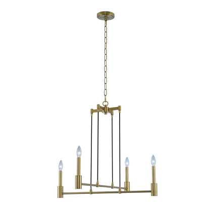 Kalco Kingston 4 Light Chandelier 509870WB