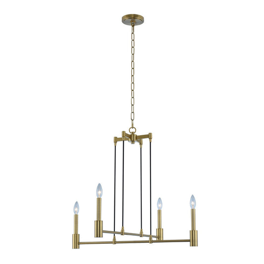 Kalco Kingston 4 Light Chandelier 509870WB