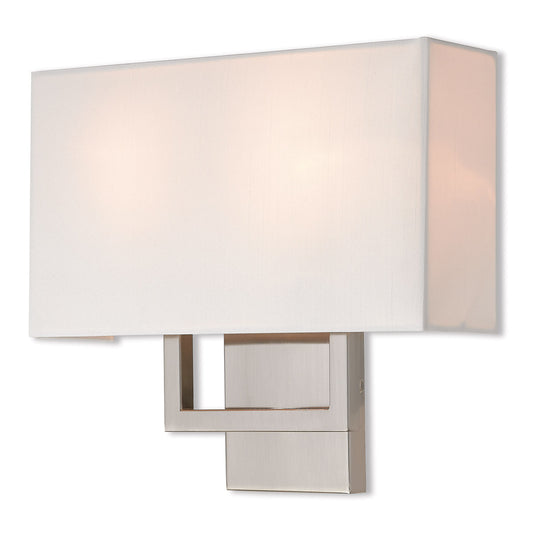 Livex Lighting Pierson Collection 2 Lt BN ADA Wall Sconce in Brushed Nickel 50990-91