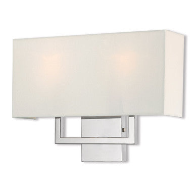 Livex Lighting Pierson Collection 2 Lt CH ADA Wall Sconce in Polished Chrome 50991-05