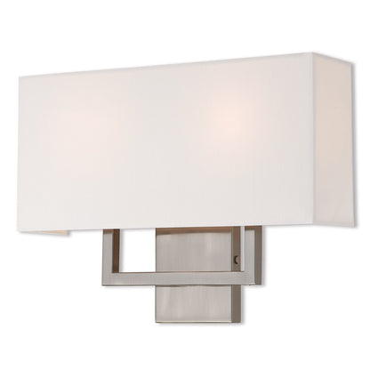 Livex Lighting Pierson Collection 2 Lt BN ADA Wall Sconce in Brushed Nickel 50991-91