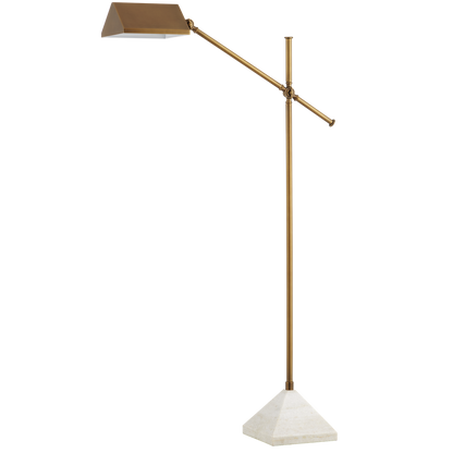 Currey & Co. Repertoire Brass Floor Lamp 8000-0134