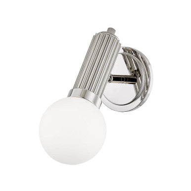 Hudson Valley Lighting Reade Wall Sconce in Polished Nickel 5100-PN