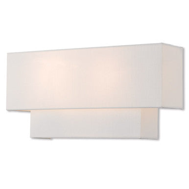 Livex Lighting Claremont Collection 2 Lt BN ADA Wall Sconce in Brushed Nickel 51047-91