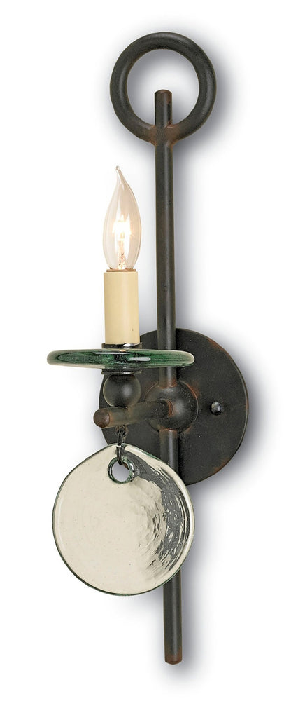 Currey & Co. Sethos Black Wall Sconce 5107