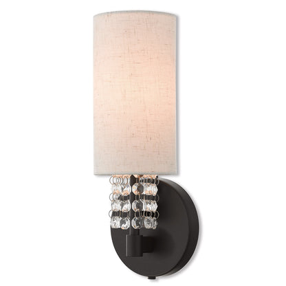 Livex Lighting Carlisle Collection 1 Lt EBZ ADA Wall Sconce in English Bronze 51090-92