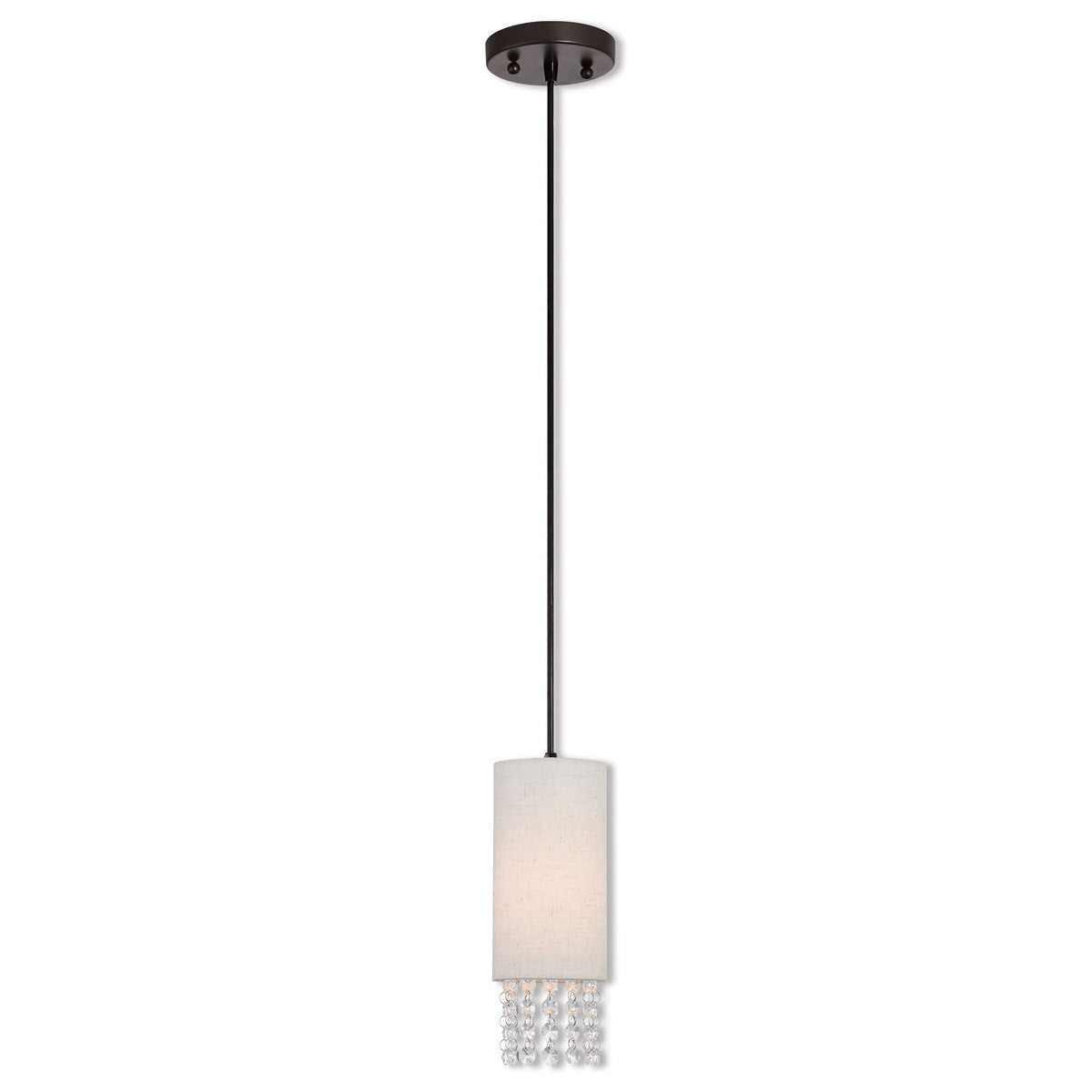 Livex Lighting Carlisle Collection 1 Lt EBZ Mini Pendant in English Bronze 51091-92