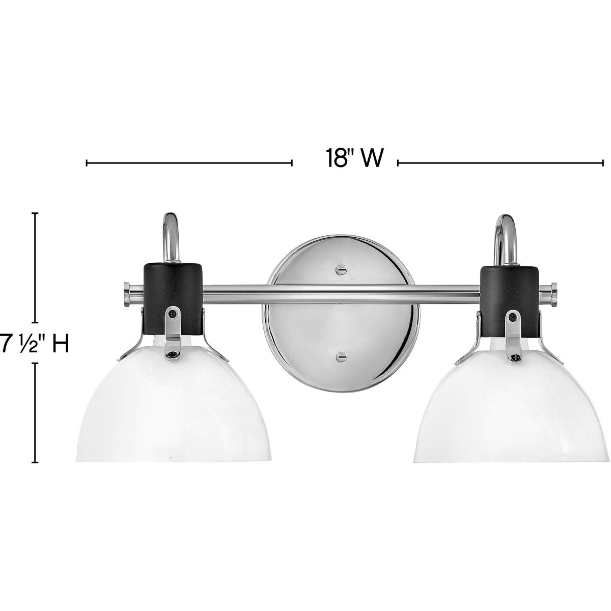 Hinkley Lighting Argo Two Light Vanity Chrome 51112CM