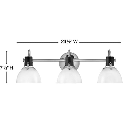 Hinkley Lighting Argo Three Light Vanity Chrome 51113CM