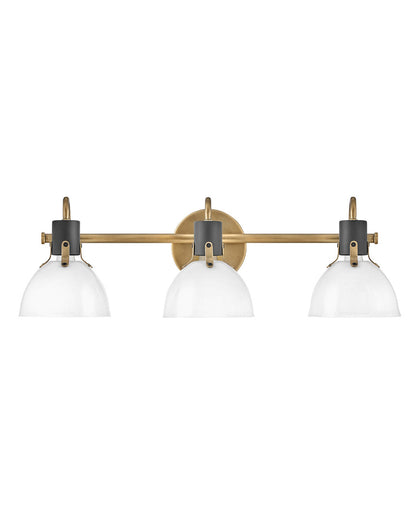 Hinkley Lighting Argo Three Light Vanity Heritage Brass 51113HB