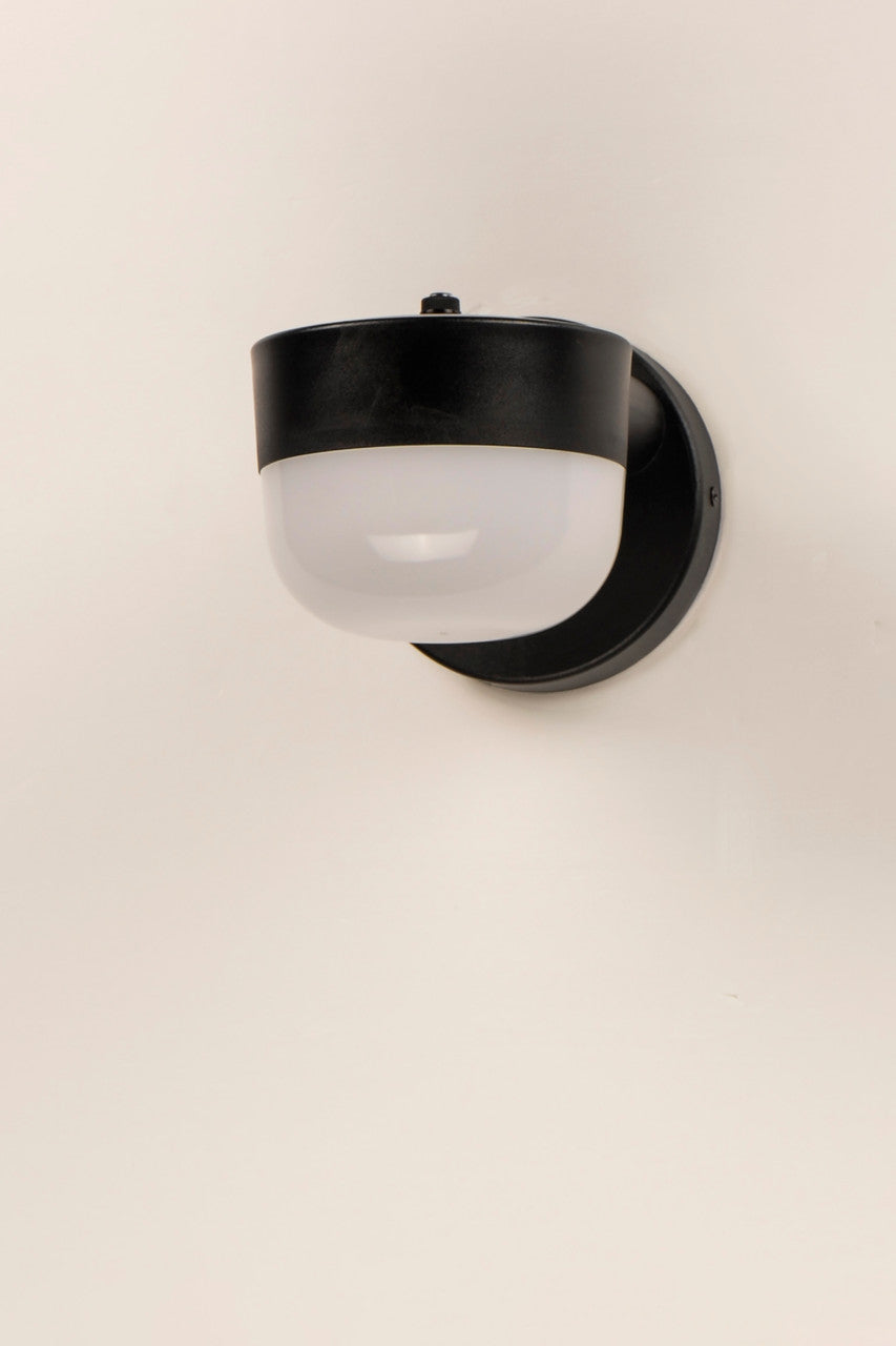 Maxim Michelle LED Outdoor Wall Sconce w/Photocell in Black 51115FTBK