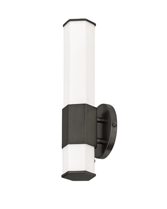 Hinkley Lighting Facet Small LED Sconce Black Oxide 51150BX