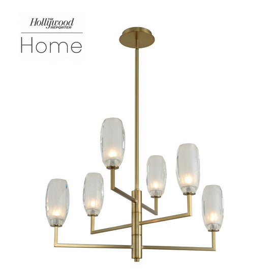 Kalco Mae 6 Light Chandelier 511671CH