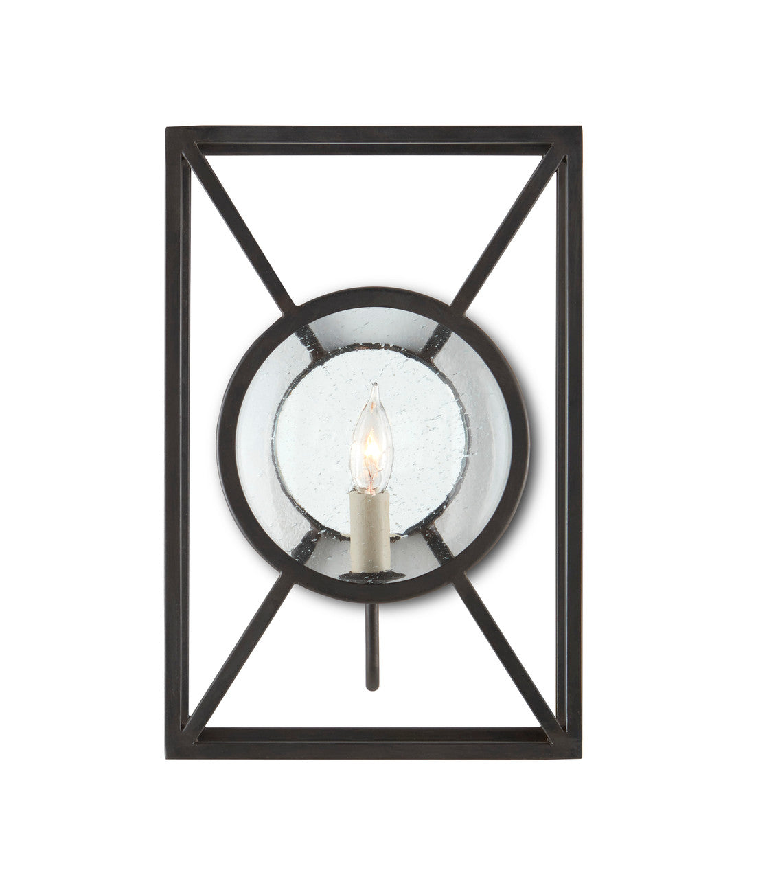 Currey & Co. Beckmore Black Wall Sconce 5119