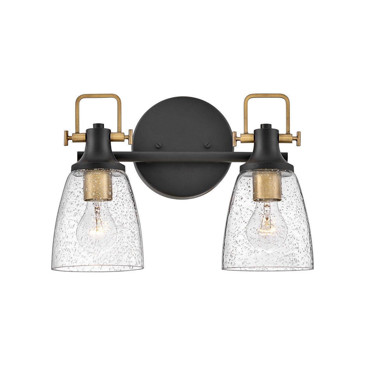 Hinkley Lighting Easton Two Light Vanity Black 51272BK