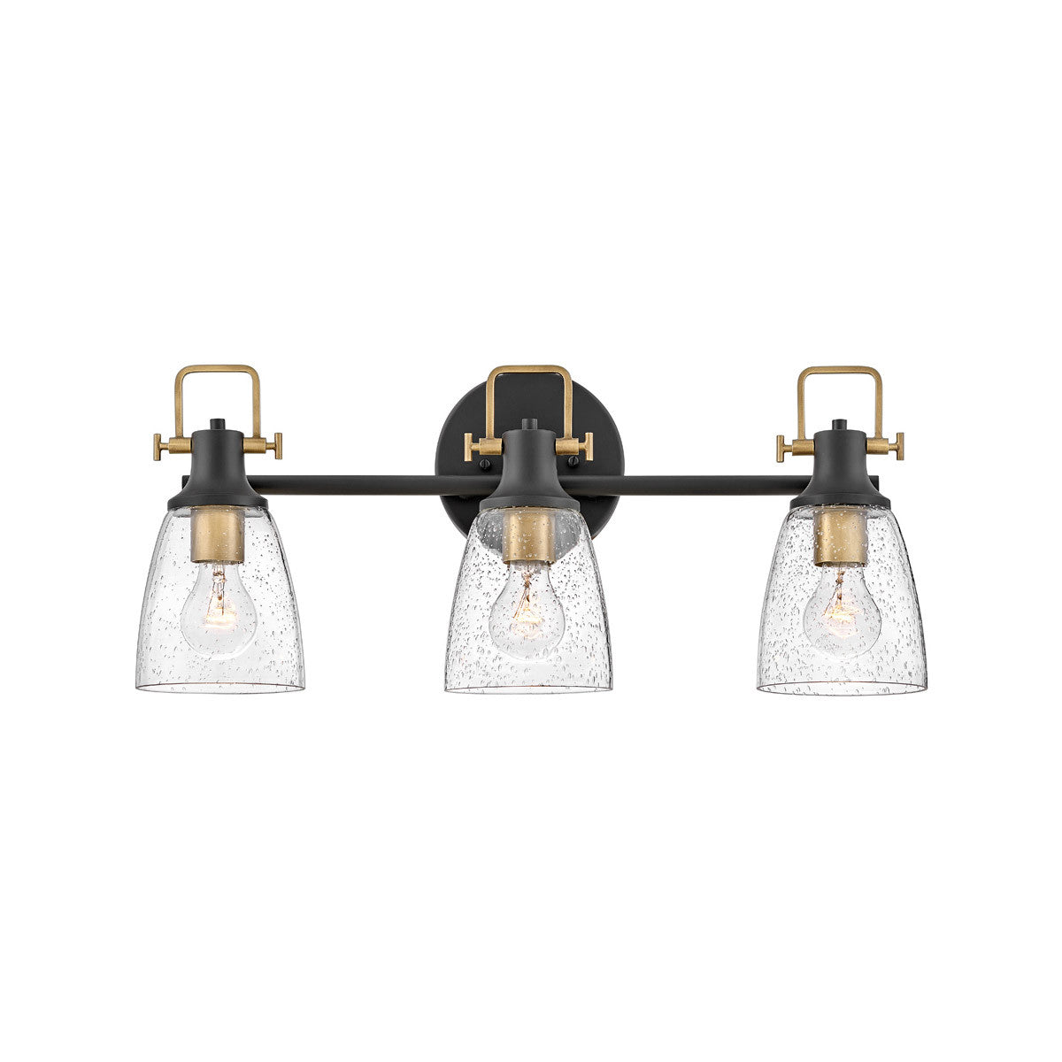 Hinkley Lighting Easton Three Light Vanity Black 51273BK