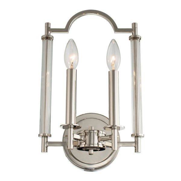 Kalco Provence 2 Light ADA Wall Sconce 512922PN