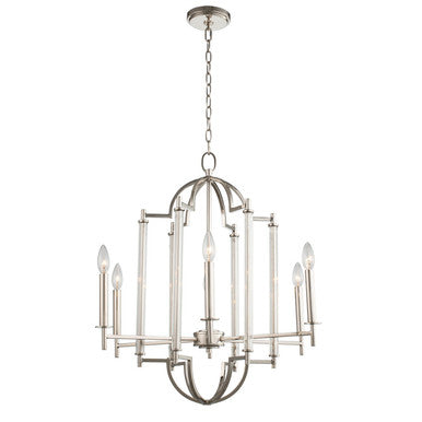 Kalco Provence 6 Light Chandelier 512972PN