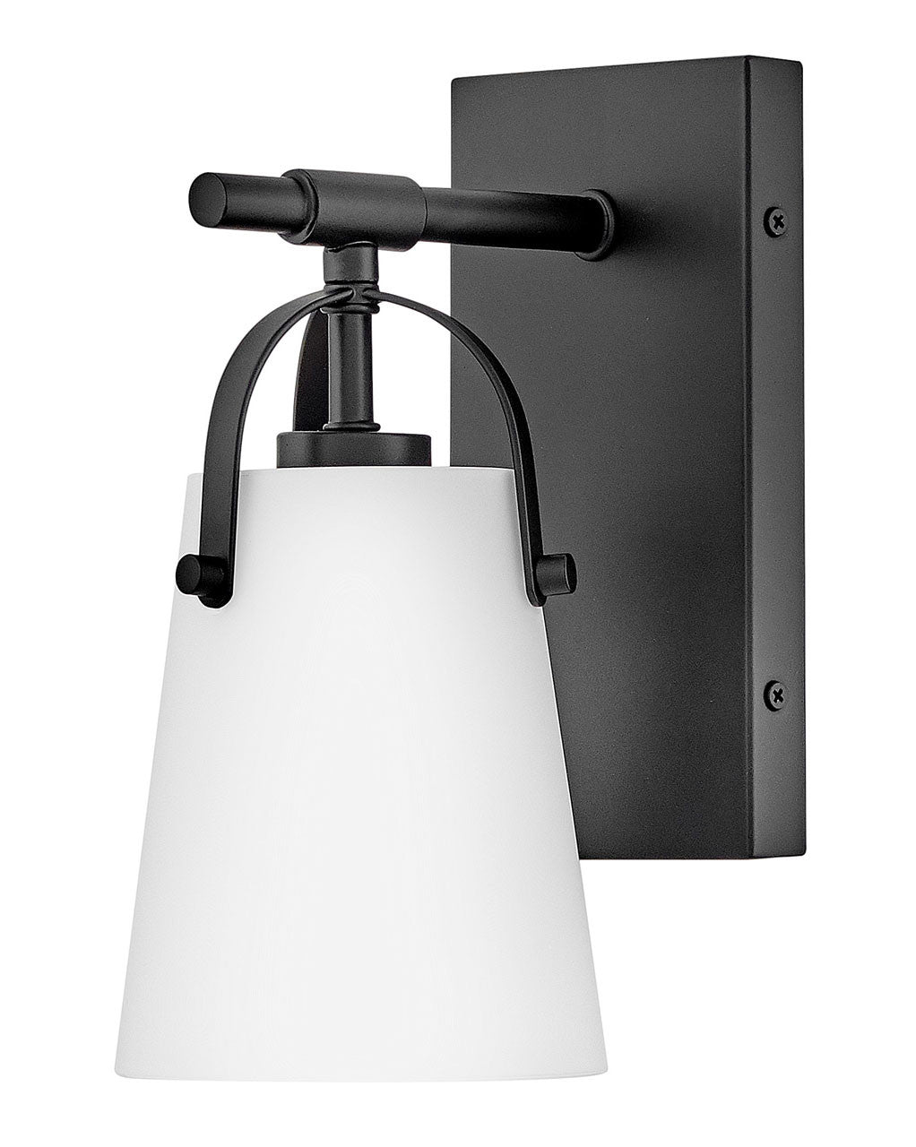 Hinkley Lighting Foster Medium Sconce in Black 5130BK-OP