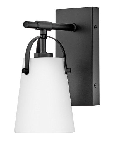 Hinkley Lighting Foster Medium Sconce in Black 5130BK-OP