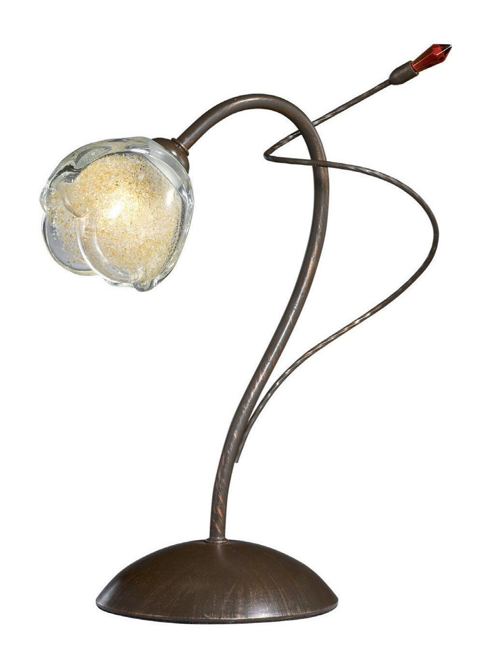 Arnsberg Caprice Table Lamp in Rust 513110124