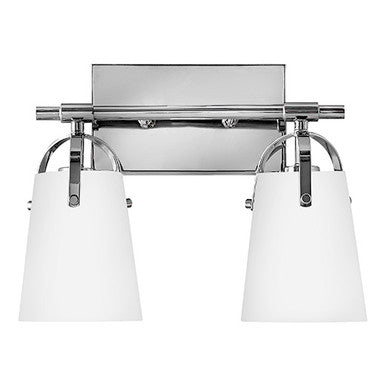 Hinkley Lighting Foster Small Two Light Vanity in Chrome 5132CM-OP