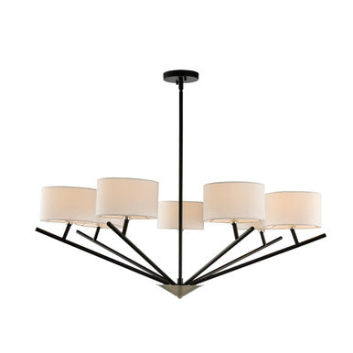 Kalco Tahoe 7 Light Chandelier 513473BPN