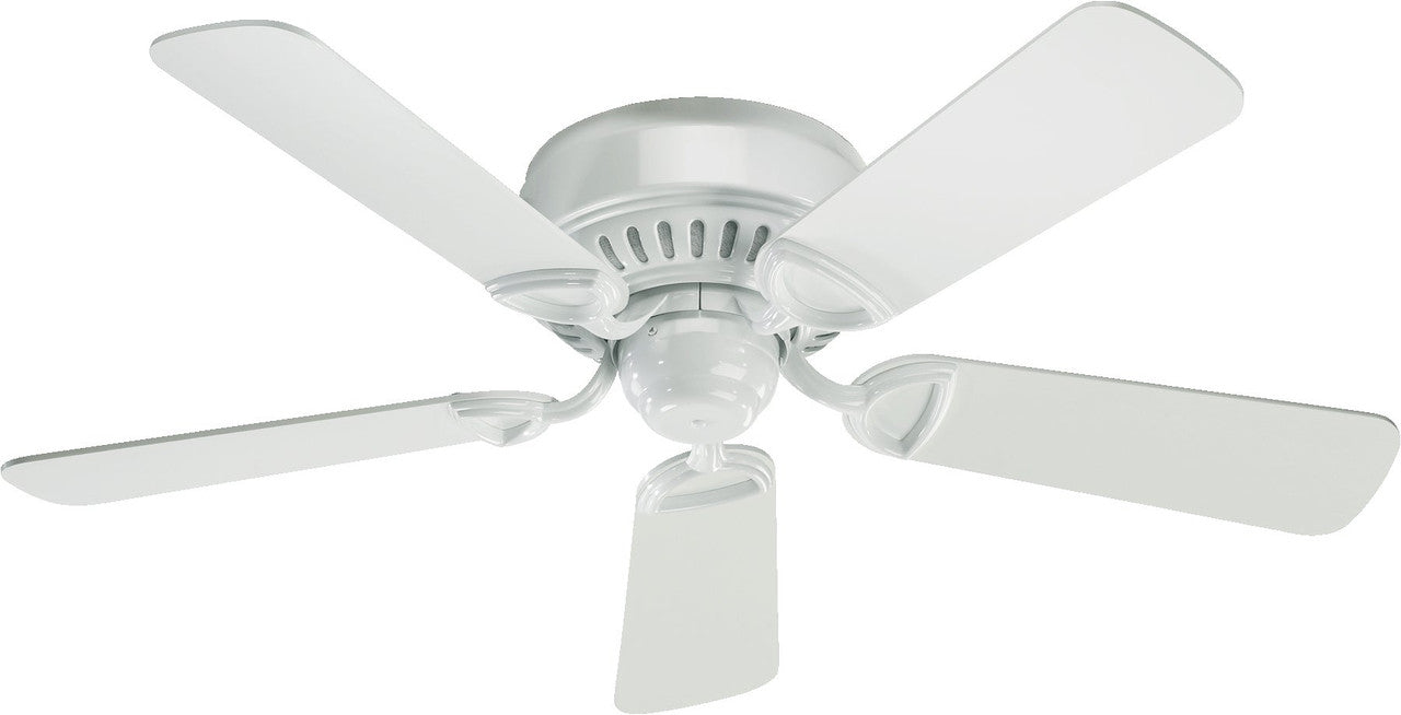 Quorum Medallion Ceiling Fan in White 51425-6