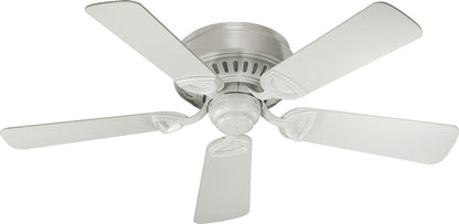 Quorum Medallion Ceiling Fan in Studio White 51425-8