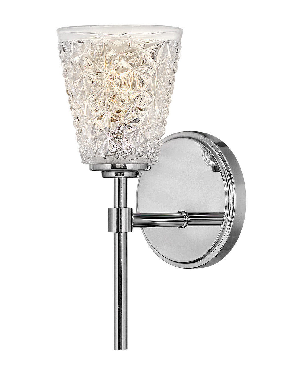 Hinkley Lighting Amabelle Single Light Vanity Chrome 5150CM