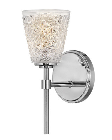 Hinkley Lighting Amabelle Single Light Vanity Chrome 5150CM