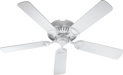 Quorum Medallion Ceiling Fan in White 51525-6