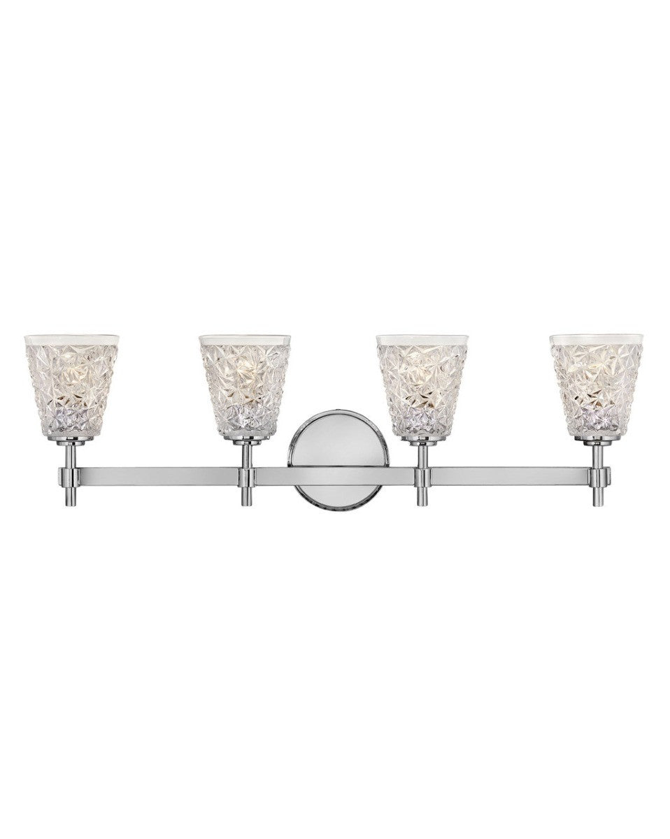 Hinkley Lighting Amabelle Four Light Vanity Chrome 5154CM