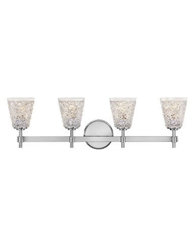 Hinkley Lighting Amabelle Four Light Vanity Chrome 5154CM