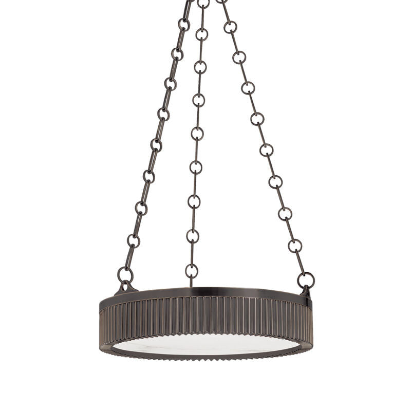 Hudson Valley Lighting Lynden Pendant in Distressed Bronze 516-DB