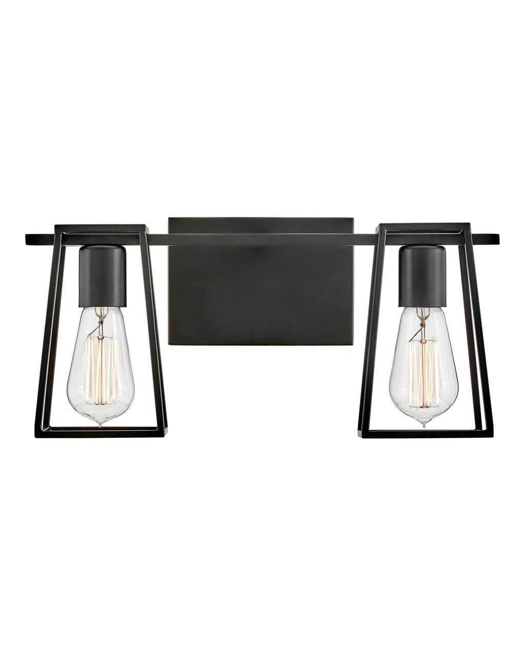 Hinkley Lighting Filmore Two Light Vanity in Black 5162BK