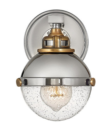 Hinkley Lighting Fletcher Single Light Vanity Polished Nickel 5170PN