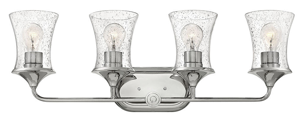 Hinkley Lighting Thistledown Four Light Vanity Polished Nickel 51804PN