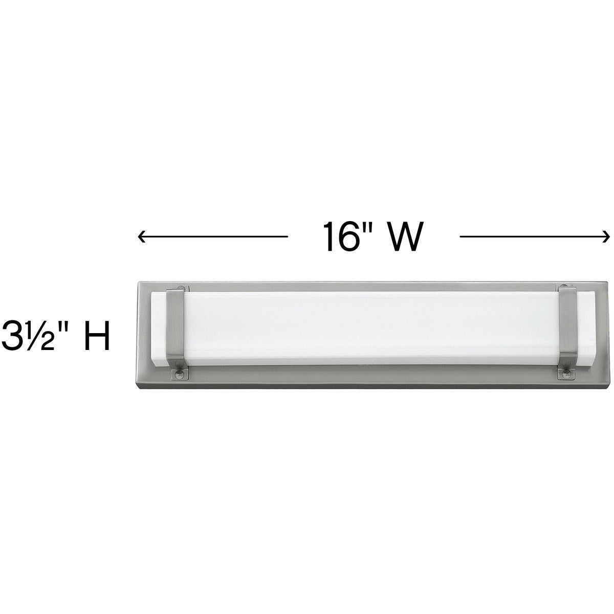 Hinkley Lighting Tremont Small LED Vanity Brushed Nickel 51812BN