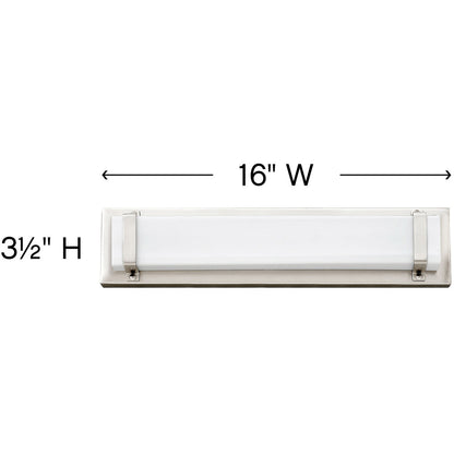 Hinkley Lighting Tremont Small LED Vanity Polished Nickel 51812PN