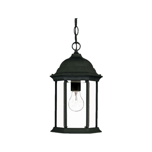 Acclaim Lighting Madison 1-Light Matte Black Hanging Light in Matte Black 5186BK