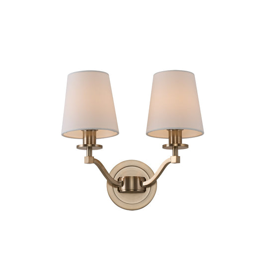 Kalco Curva 2 Light Wall Sconce 518921BCG