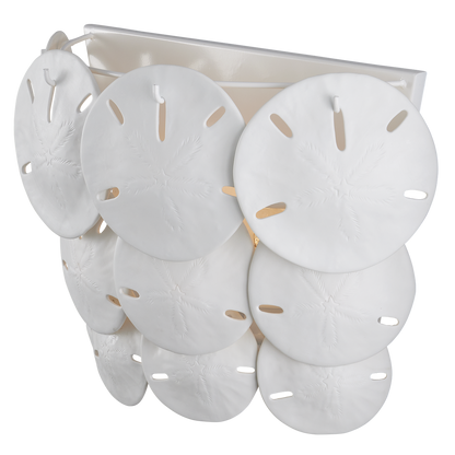 Currey & Co. Tulum White Wall Sconce 5000-0234