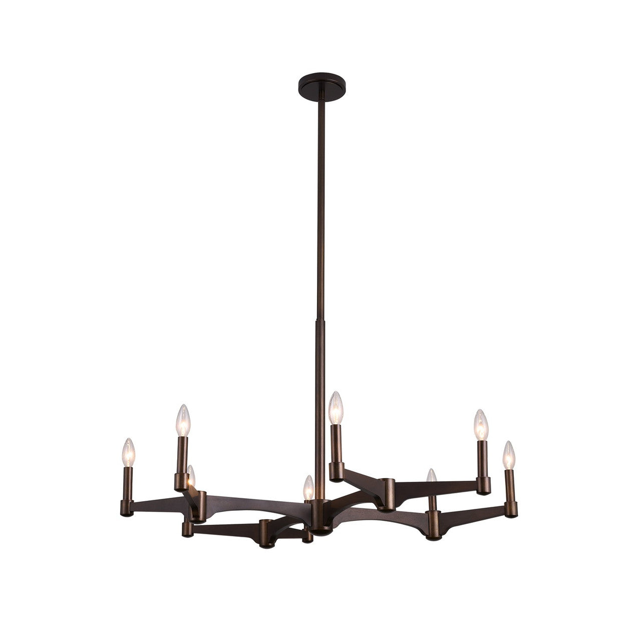 Kalco Tono 8 Light Chandelier 519071VBZ