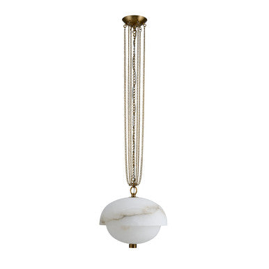 Kalco Volterra 8.5 In LED Pendant 519456WB