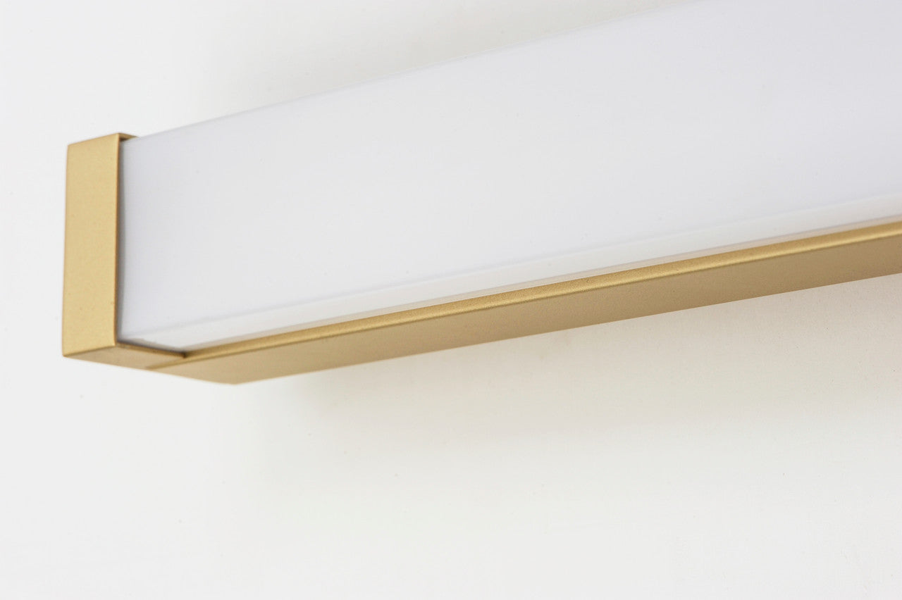 Maxim Spec 18" LED Bath Vanity in Gold 52000GLD