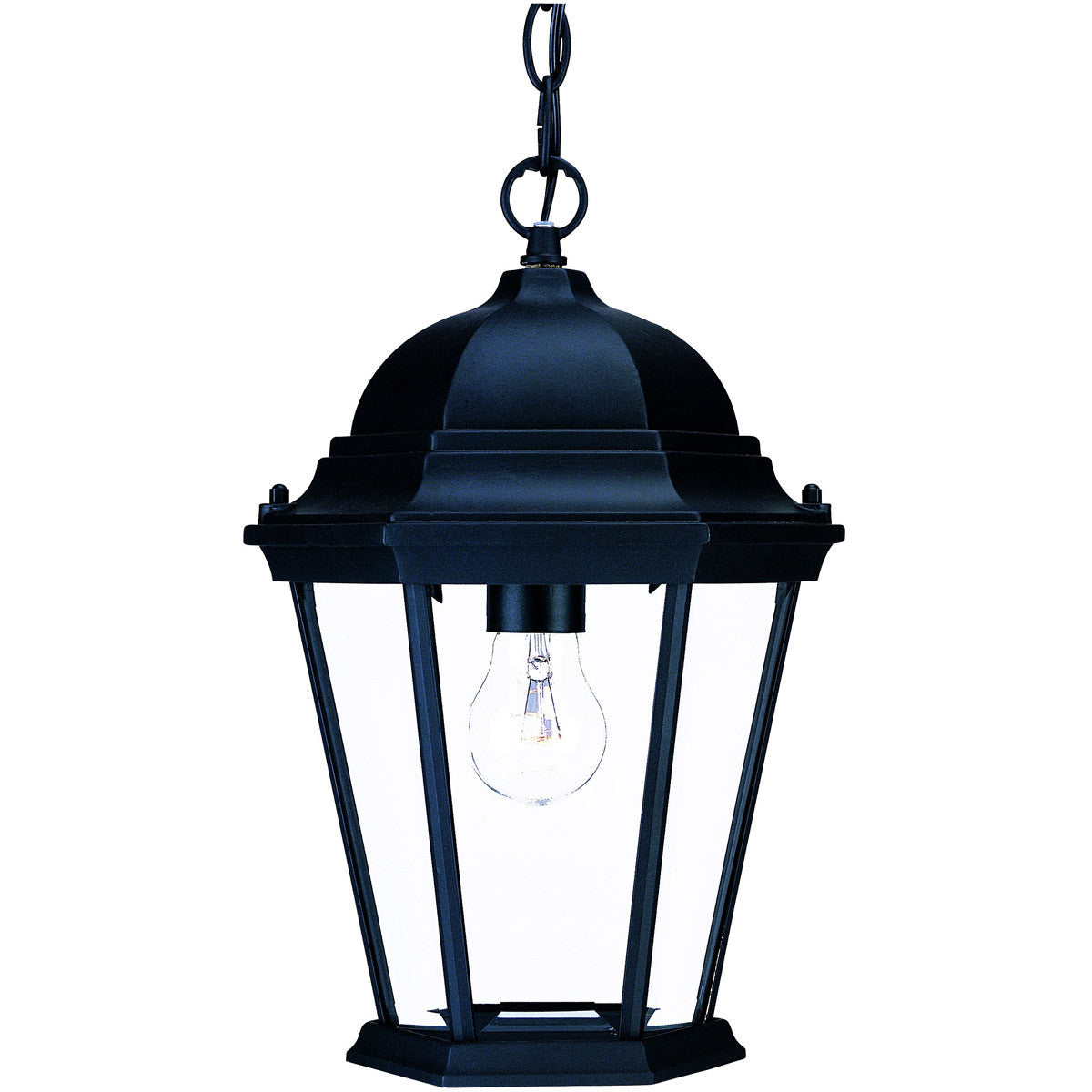 Acclaim Lighting Richmond 1-Light Matte Black Hanging Light in Matte Black 5206BK